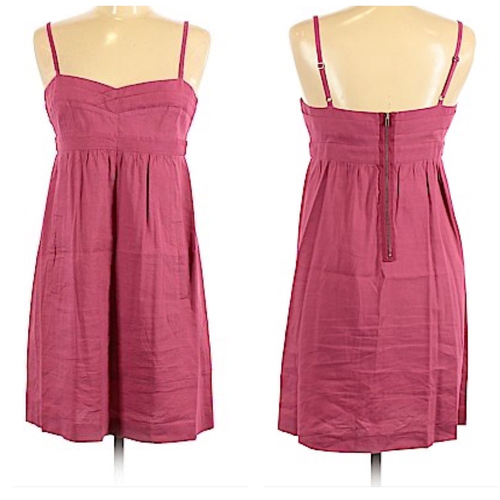 THEORY Hot Pink Mini Cocktail Dress Size 10